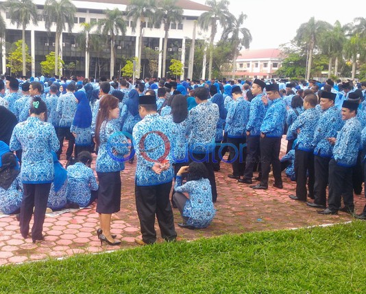 Korpri Ganti ASN, Seorang Pingsan