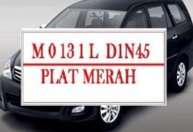Perubahan Plat Dinas Pejabat