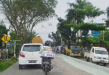 Kapolsek Perintahkan Pimpinan Proyek Jangan Tutup Jalur