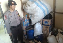 Operasi Pekat, Sita Puluhan Liter Miras