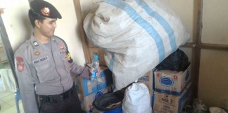 Operasi Pekat, Sita Puluhan Liter Miras