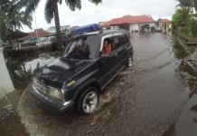 Diguyur Hujan, Jalan Protokol Ketapang Tergenang Banjir