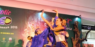 Borneo Extravaganza 2015, Tarian Melayu dan Dayak Pukau Penonton