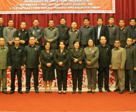 APBD Landak Tahun 2016 Disahkan