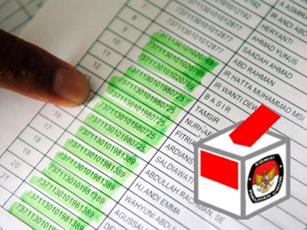 data pemilih