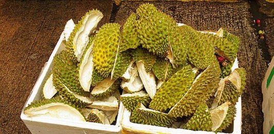 Jangan Biarkan Kulit Durian Berserakan