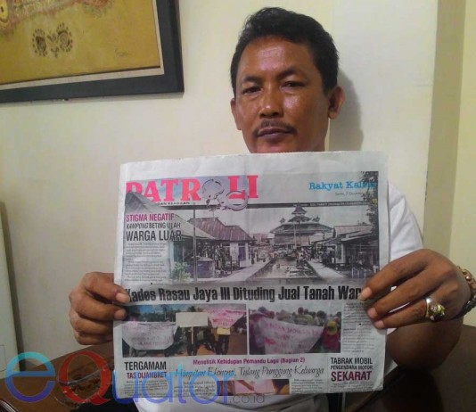 Demo Lahan KTM Ditunggangi Provokator