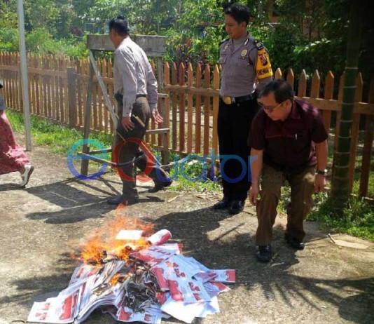 6.557 Surat Suara Dibakar