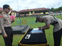 Tiga Kasat Polres Kapuas Hulu Diganti