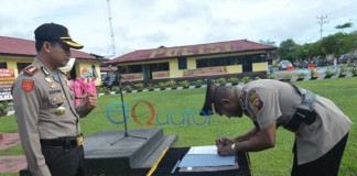 Tiga Kasat Polres Kapuas Hulu Diganti
