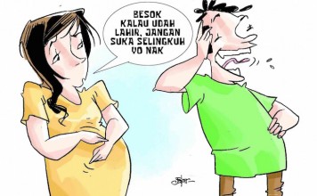 Istri Hamil Muda, Ditinggal Suami Main Hello Kitty