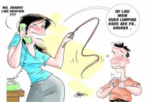 Perempuan Cantik Babukan Anak Tirinya Saat Suami Kerja