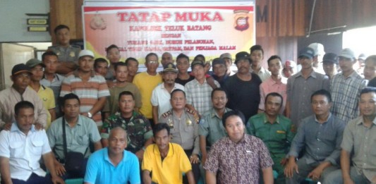 Kapolsek Dialog dengan Berbagai Kalangan