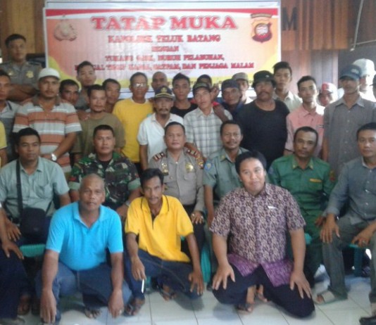 Kapolsek Dialog dengan Berbagai Kalangan