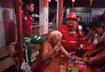 Soto Ableh Terbakar, Petugas BPKS Terluka