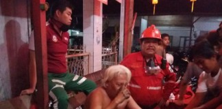 Soto Ableh Terbakar, Petugas BPKS Terluka
