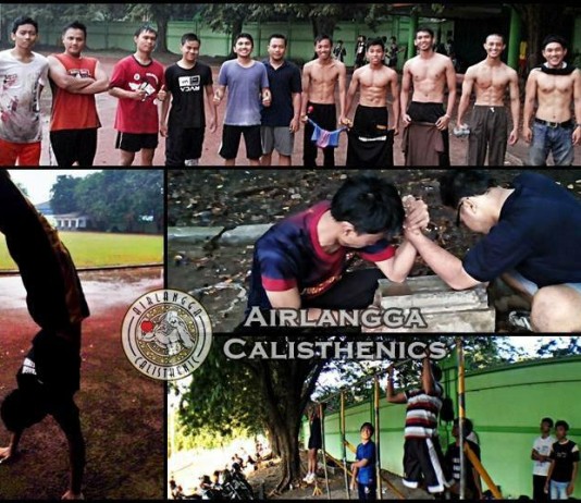 Airlangga Calisthenic Rela Lecet Demi Six Pact