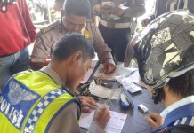 Anggota DPRD Kalbar Melanggar Lalu-lintas