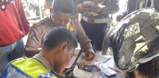 Anggota DPRD Kalbar Melanggar Lalu-lintas