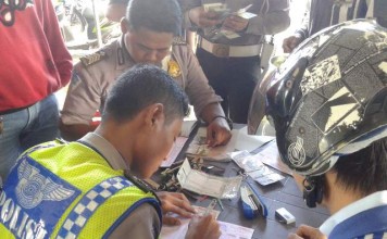 Anggota DPRD Kalbar Melanggar Lalu-lintas