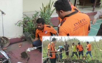 Bacok Mantan Istri Tusuk Perut Sendiri