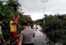 Hujan Sejak Tahun Baru, Tujuh Puluh Rumah Terendam