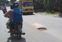 Baru Sebulan Selesai Diperbaiki, Sudah Berlubang
