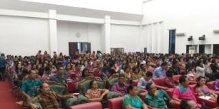 Meriahnya Natal Oikumene Pemkab Landak