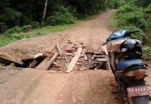 Tindak Pungli di Jalan Rusak!