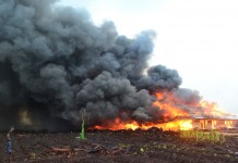 Camp Dibakar Warga Eks Gafatar Dievakuasi