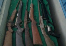 Koramil Sambas Sita Senpi dan Amunisi