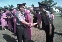 Tahun Baru, 44 Polisi Naik Pangkat