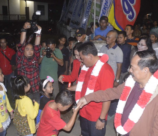 Semarak Pesta Tahun Baru di Kampung Wisata Santana