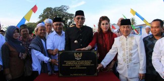 Peresmian Jembatan Agen Baru dan Bundaran 1001