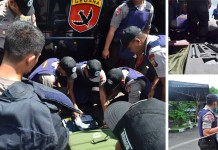 Gegana Sibuk Urus Bom di Gedung DPRD Kalbar