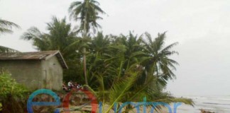 Jalan di Matang Putus 10 Meter Lagi Putus