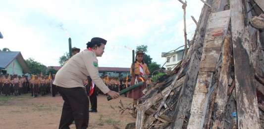 Pramuka Kunci Mendidik Mental Pelajar