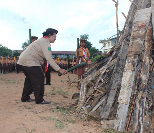 Pramuka Kunci Mendidik Mental Pelajar