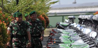 Pangdam Serahkan 74 Unit Trail