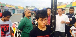 Kesal, Warga Ikat Pencuri di Tiang Listrik