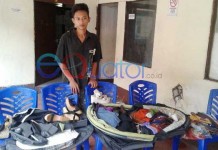 Belum Sempat Jual Pakaian, Keburu Diciduk