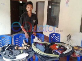 Belum Sempat Jual Pakaian, Keburu Diciduk