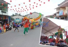 Naga Mutiara Cakra Hibur Warga Sekadau