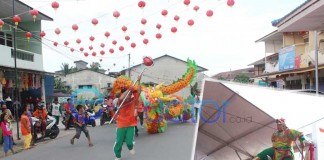 Naga Mutiara Cakra Hibur Warga Sekadau