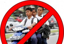 Pergi Sekolah Haram Pakai Sepeda Motor