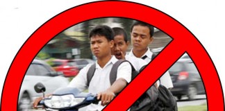 Pergi Sekolah Haram Pakai Sepeda Motor