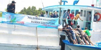 Speedboat Disulap Jadi “Rumah Sakit”