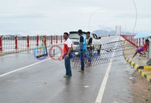 Jembatan Kapuas Tayan Sudah Bisa Dilintasi Warga