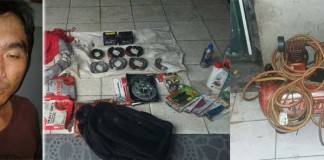 Bengkas Bengkel Ditangkap Warga