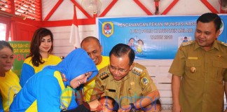 PIN Polio Jangan Seremonial Belaka